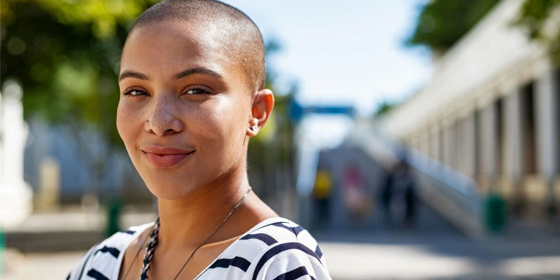 women-are-embracing-shaved-hairstyles-3 styled hair